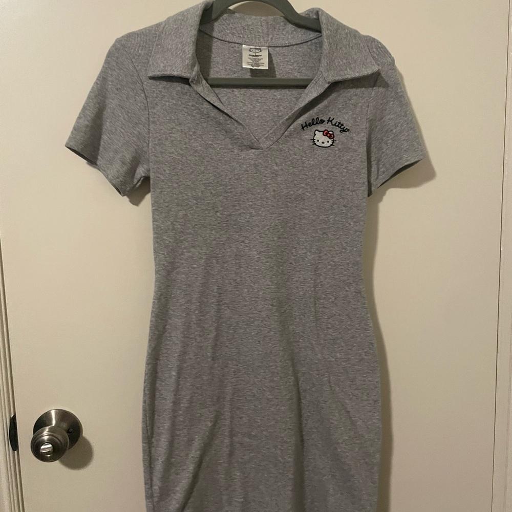 Hello Kitty Gray Mini Dress